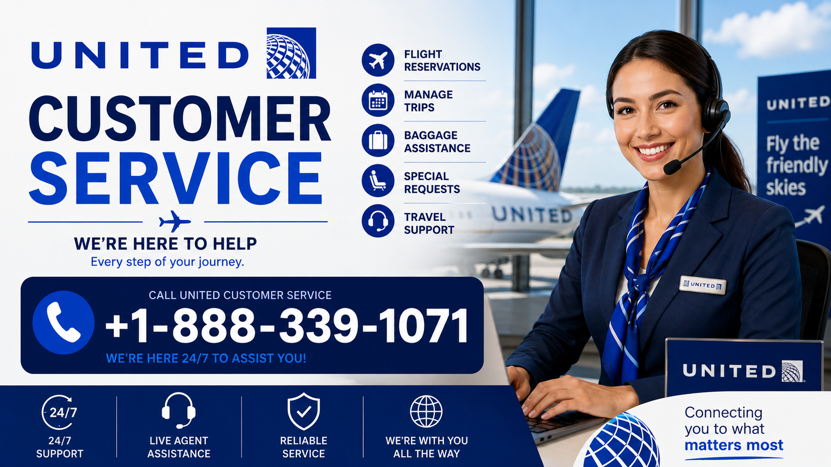 United Airlines Customer Service & Help Desk 24 hours Guide Step By Step - YouTube